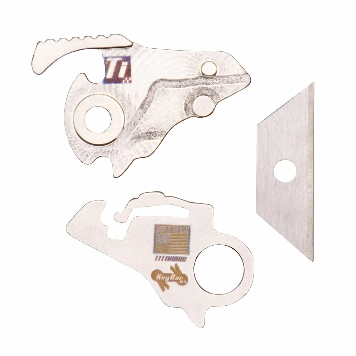 Tool Insert Set: Mini Utility Tool & Phillips Screwdriver with Locking Plate