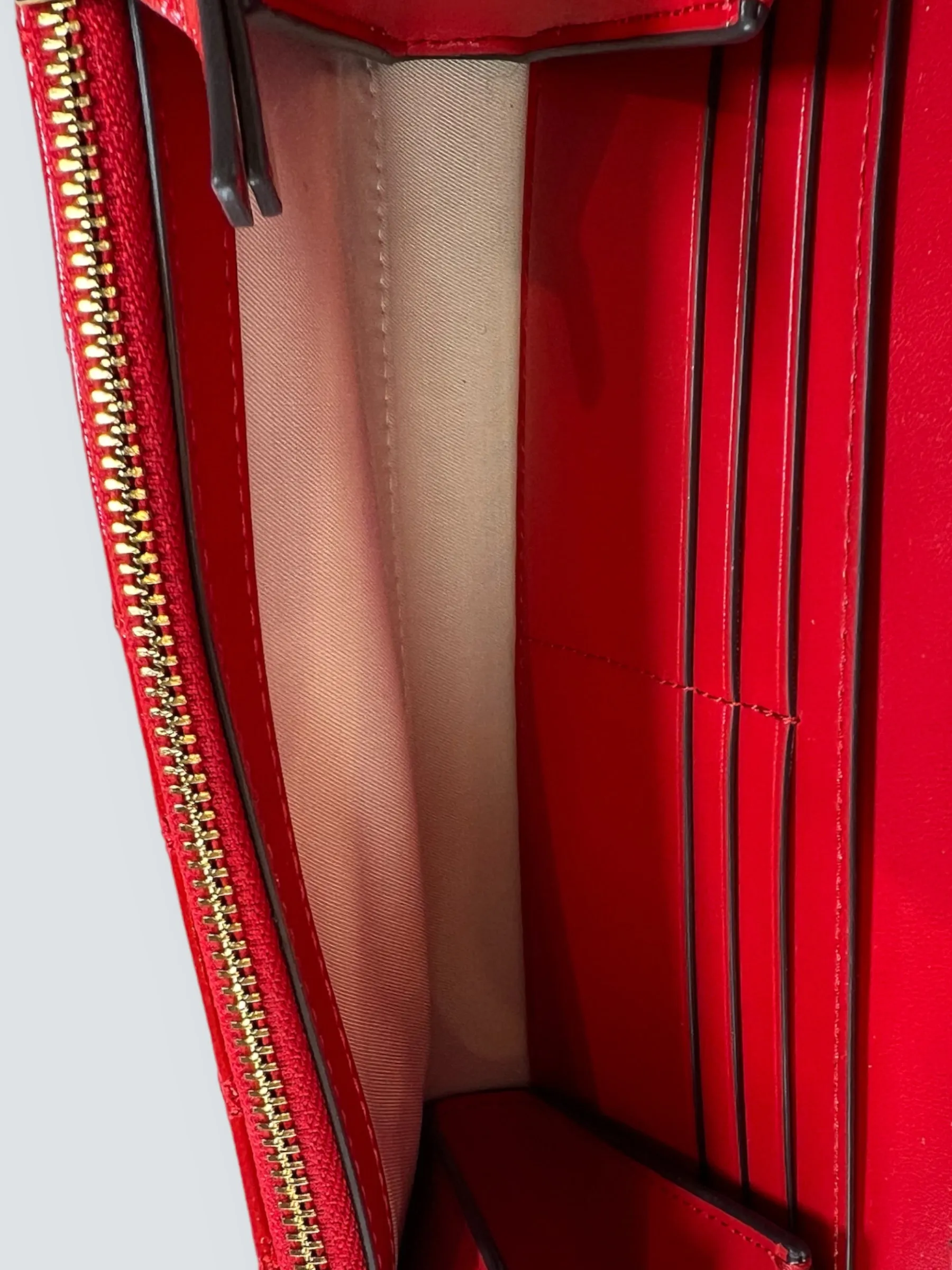 Tory Burch Red Patent Leather Mini Crossbody