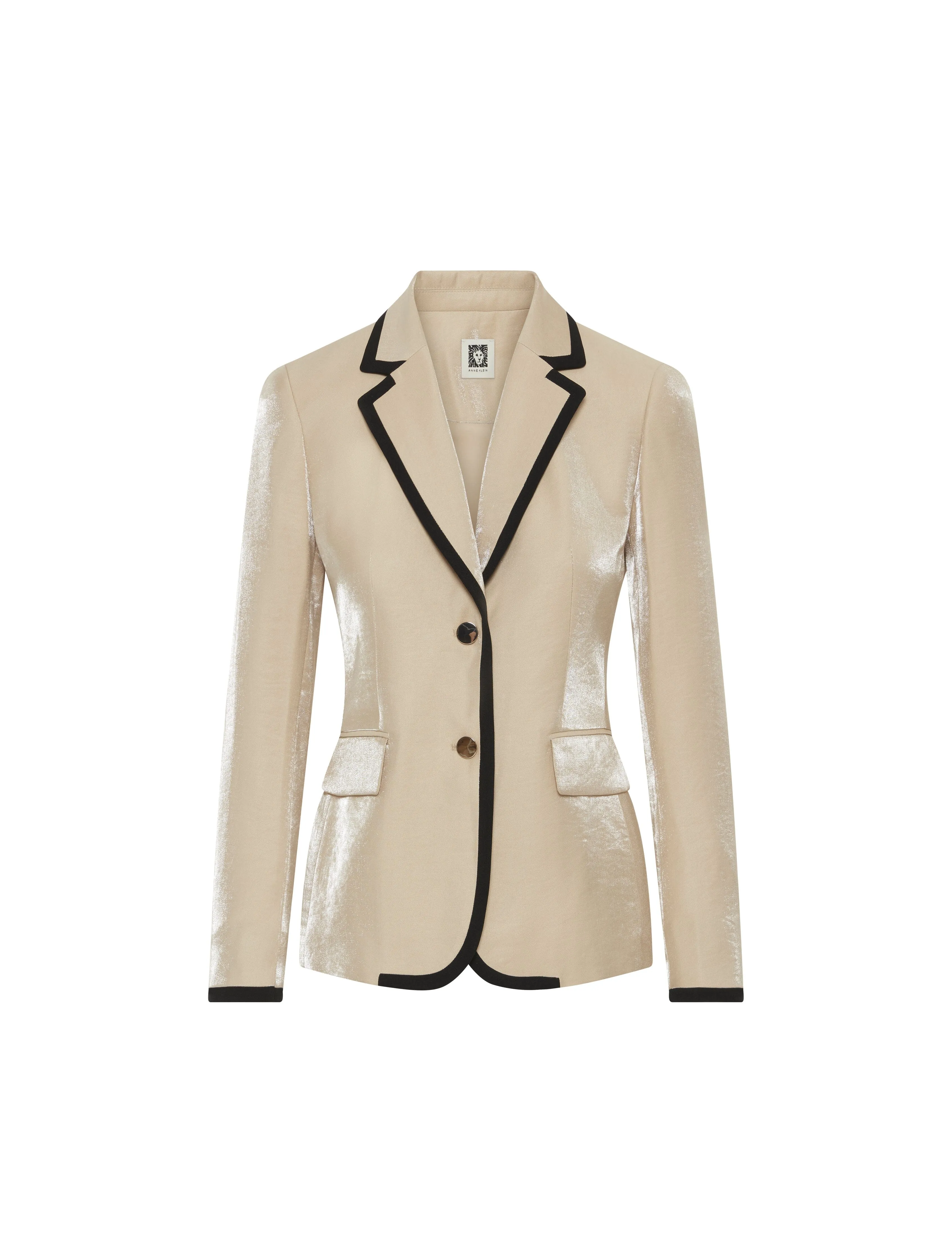 Two Button Notch Collar Jacket- Sale