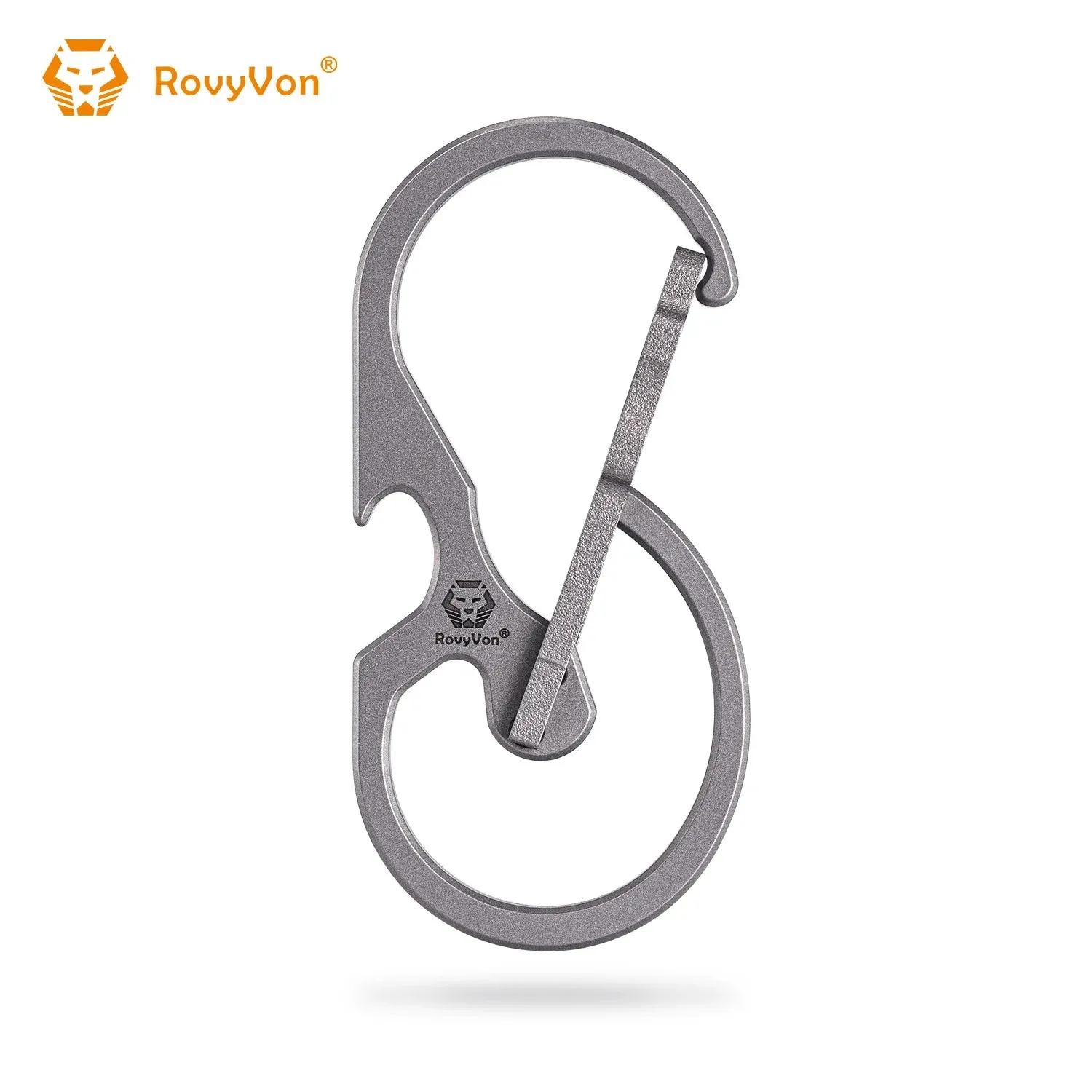 U8 Titanium Carabiner | Quick-release Keychain