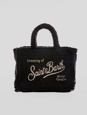 Vanity Mini Bag in Black Tweed