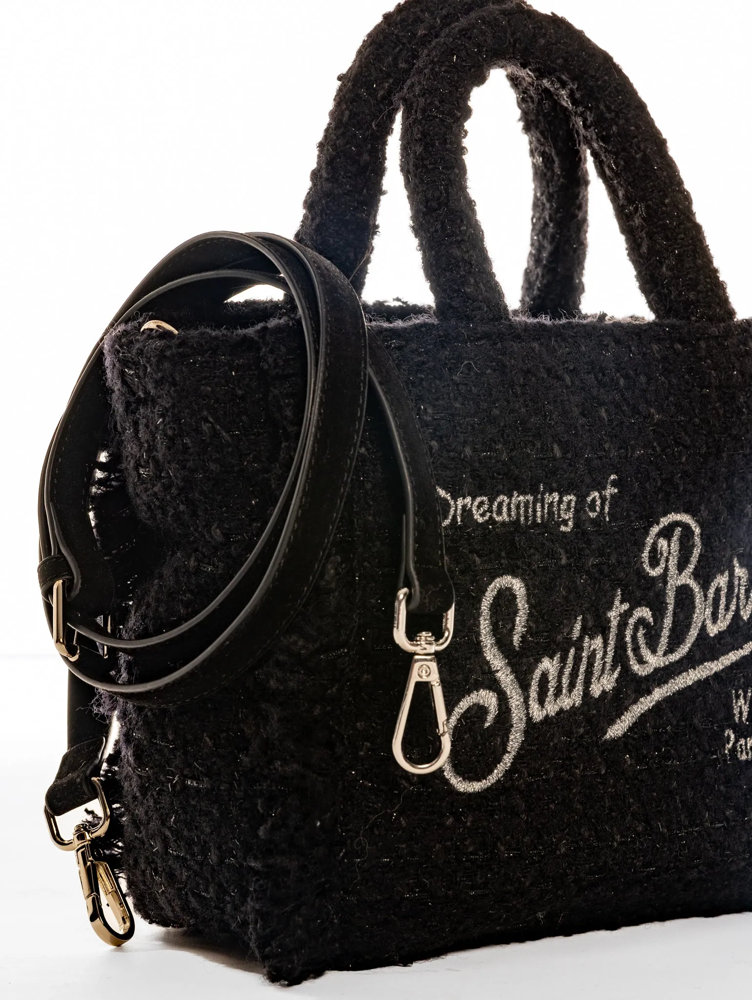 Vanity Mini Bag in Black Tweed