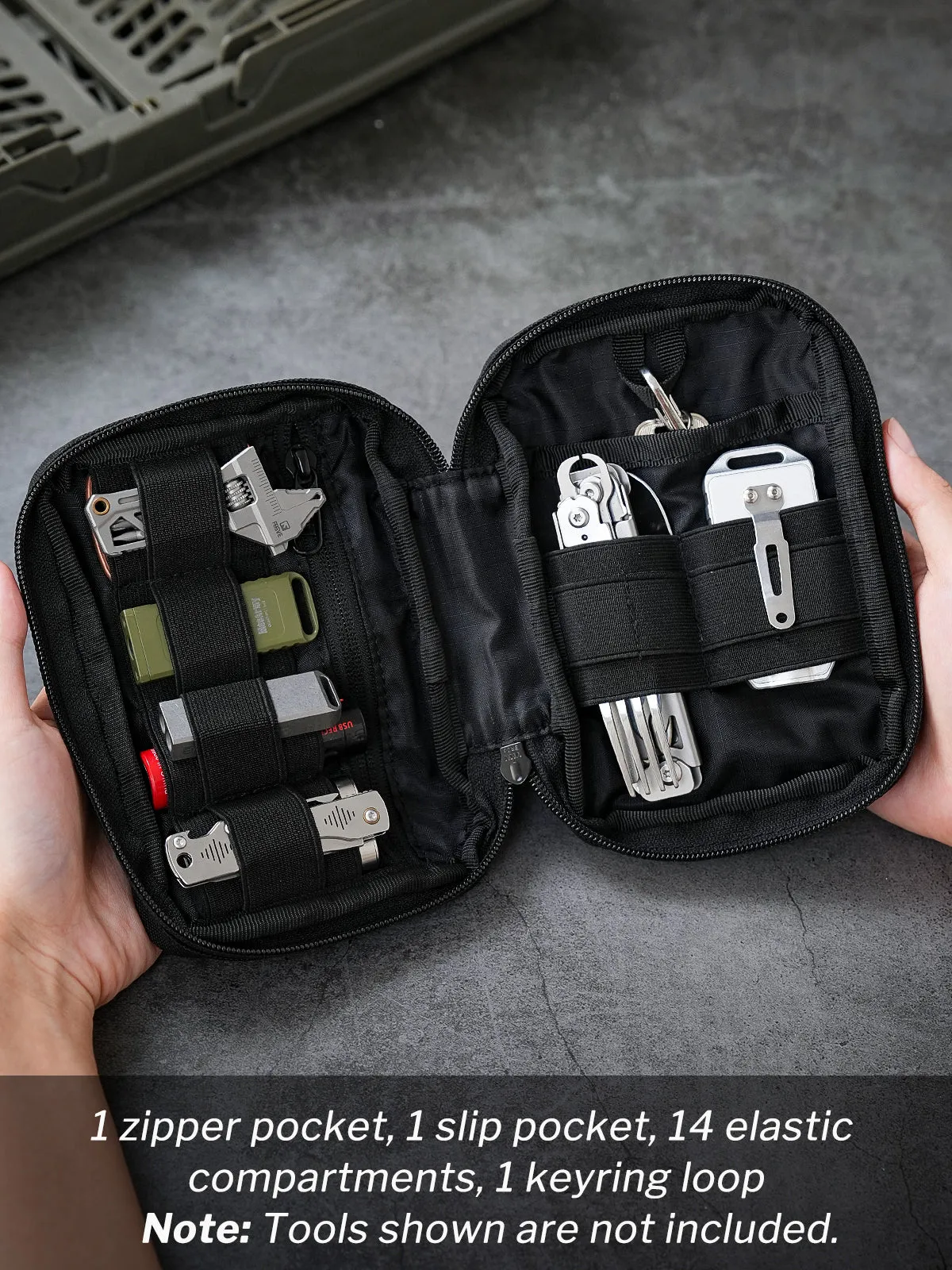 VE30 | Molle Tool Pouch. Compact Belt