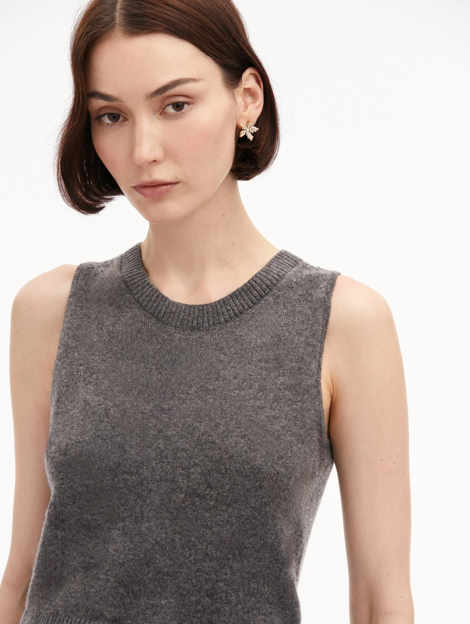 Wool-Blend Tank