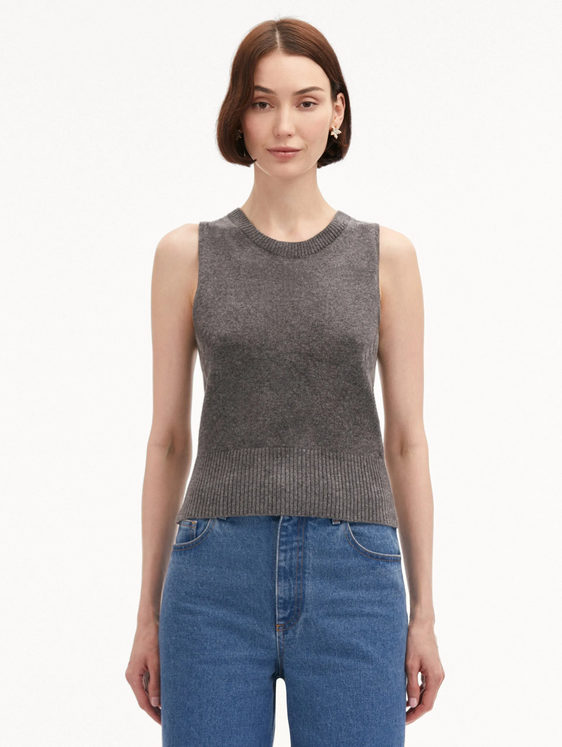 Wool-Blend Tank