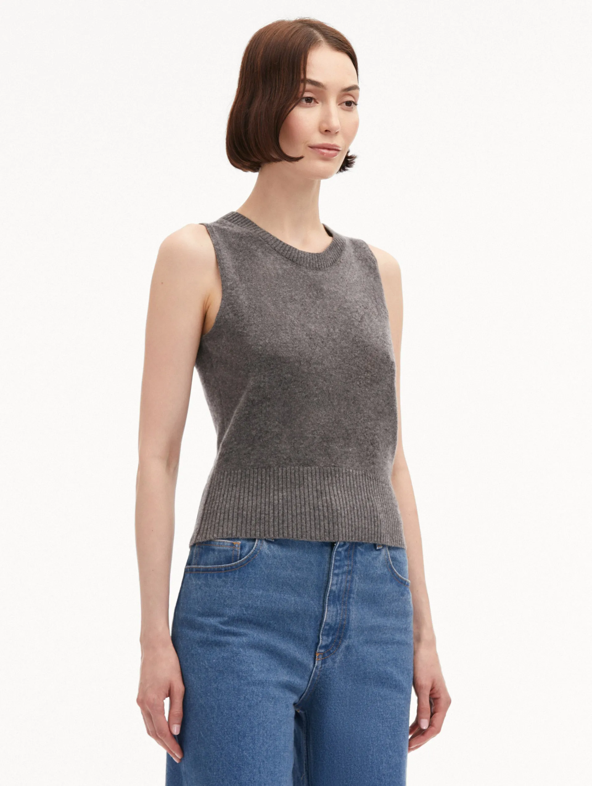 Wool-Blend Tank