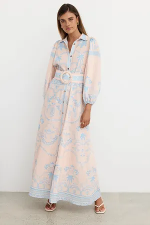 Xander Maxi Dress (Blue)